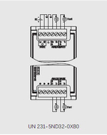 UN 231-5ND32-0XB0 Модуль аналоговых входов SM1231 4AI 16BITS