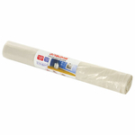 Мешки для мусора 120 л, прозрачные, в рулоне 10 шт., ПВД 25 мкм, 67×100 см, LAIMA, 2 упаковки.
