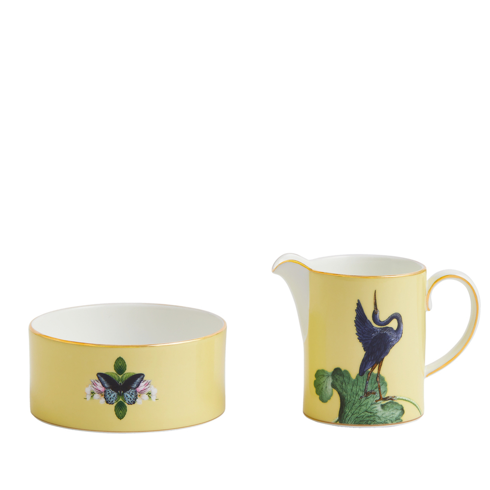 Wedgwood Набор из сахарницы и сливочника Wonderlust Waterlily
