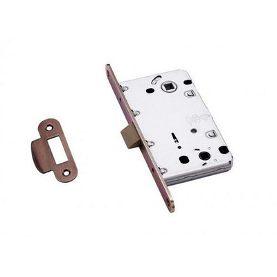 Замок с пластиковой защелкой ARCHIE LP 5112OL BH под завертку черненое серебро