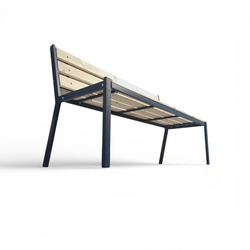 Скамейка "Оазис-2". Без подлокотника.