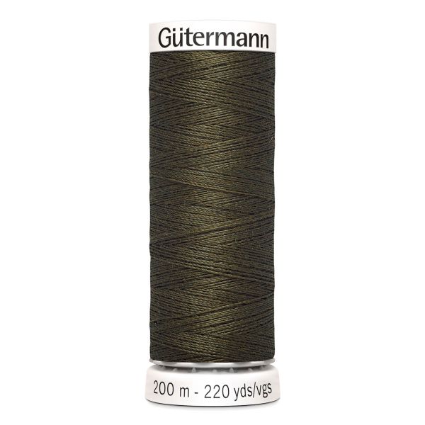 Нитки универсальные Gutermann Sew-all 100 (200 метров), 5 кат. | 689 т.хаки