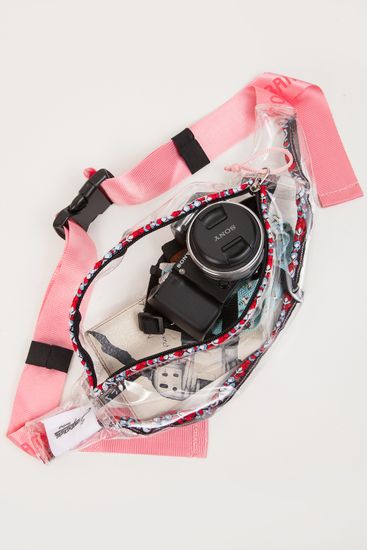Сумка ЗАПОРОЖЕЦ Prozrachnaya на пояс Розовый