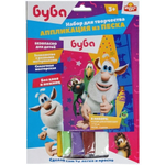 Аппликация из песка "Буба" 17*23см. 100SAND-BUBA1 (Мультиарт)