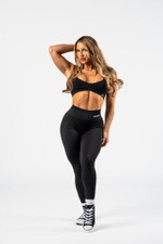Леггинсы High Waisted Push-Up Leggings TOTALLY SEAMLESS 303 Черные