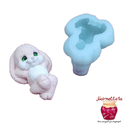 Силиконовая форма 3D "Лапочка зайка" №2