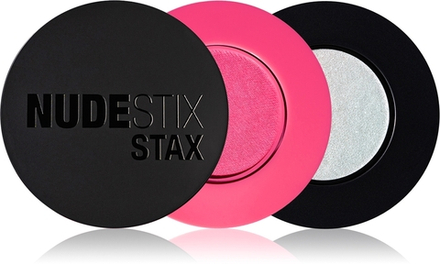 Nudestix Stax Set - Многофункциональный косметический продукт для макияжа глаз, губ и лица оттенок Pinkglow, 2 g