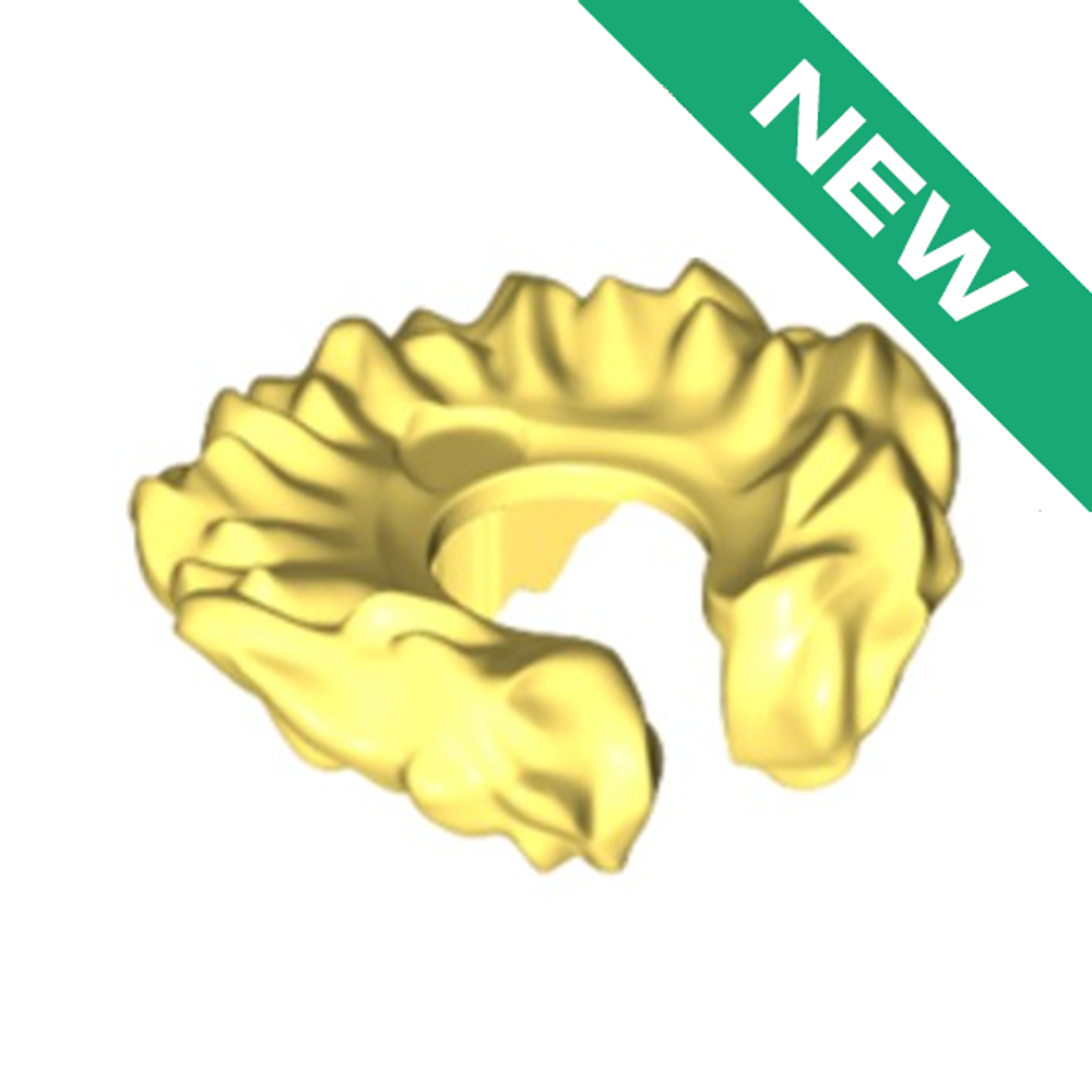 NEW Меховой Воротник 26066 Bright Light Yellow