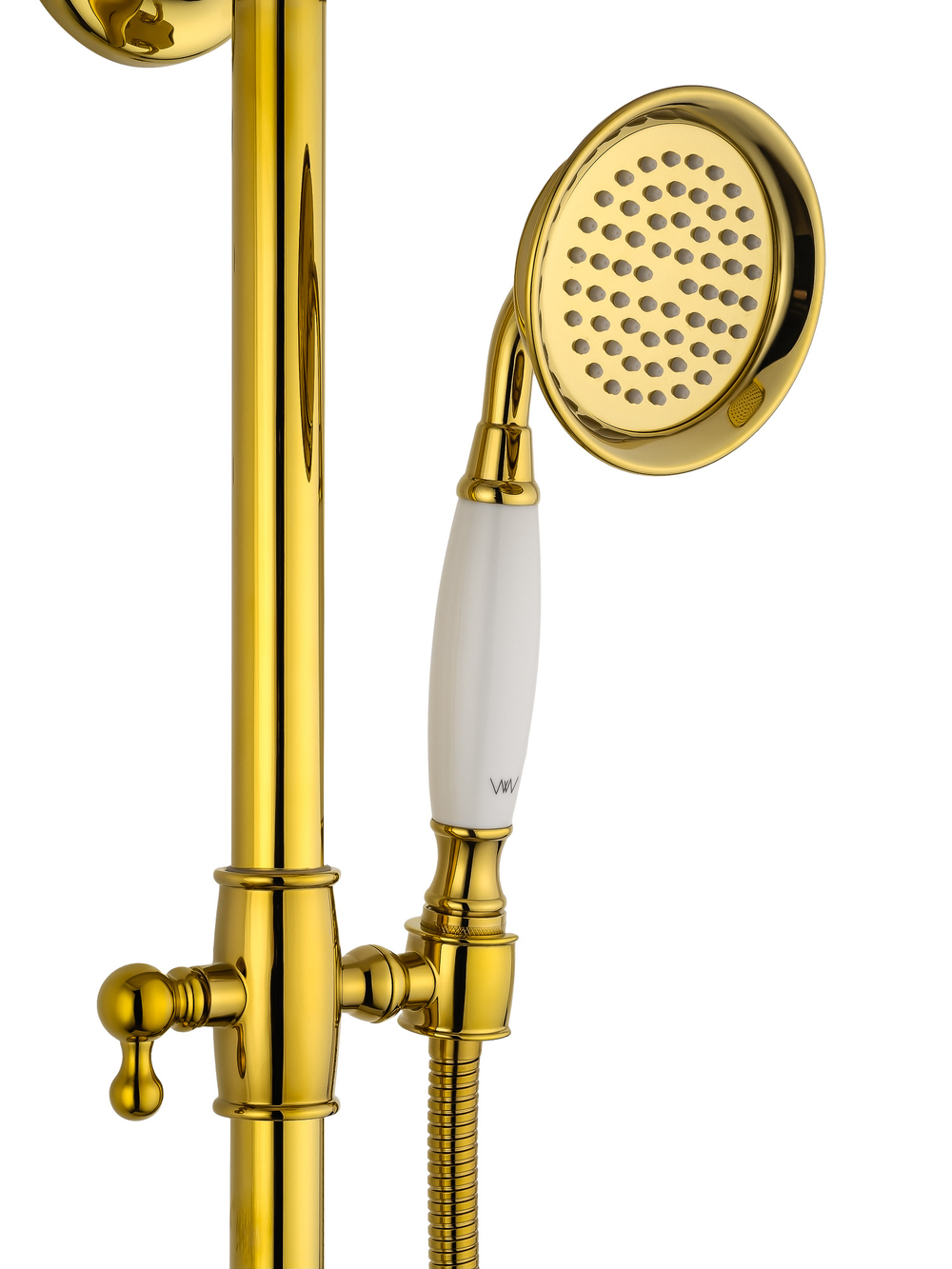 Душевая система WONZON & WOGHAND RETRO, Глянцевое золото (WW-88739020-PG)