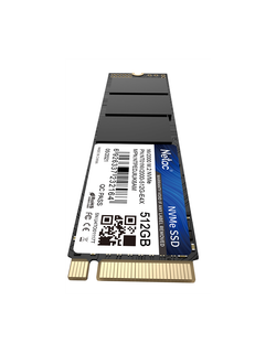 Ssd накопитель Netac SSD NV2000 512GB PCIe 3 x4 M.2 2280 NVMe 3D NAND, R/W up to 2500/1950MB/s, IOPS(R4K) 130K/250K, TBW 300TB, 5y wty