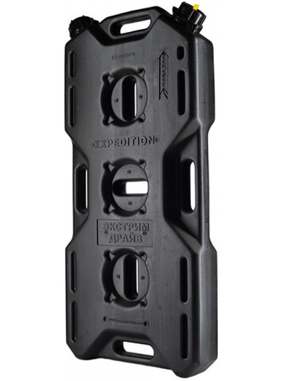 Канистра Экстрим Драйв с клапаном 15 л (черная) (реальный объём 14 л)