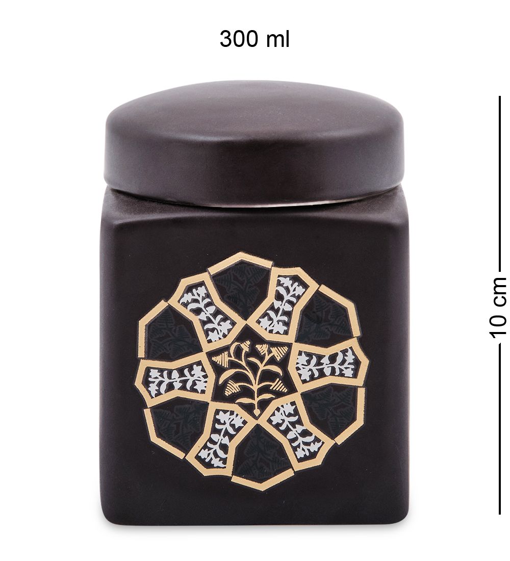 TJ-10/3 Керамическая банка бол. с крышкой