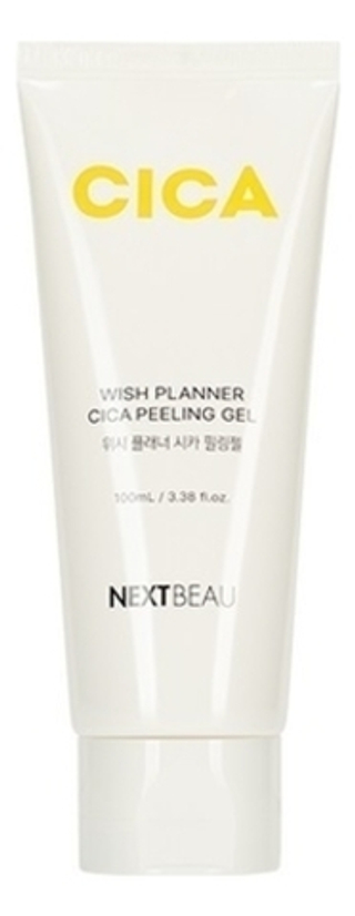 NEXTBEAU Гель-пилинг с центеллой азиатской для восстановления - Wish planner cica peeling gel, 100мл