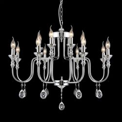 Citilux Рига CL437221 Люстра подвесная Хром