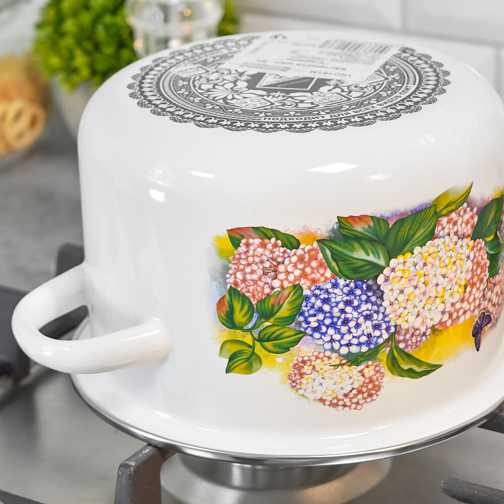 Кастрюля 2л "Сирень"