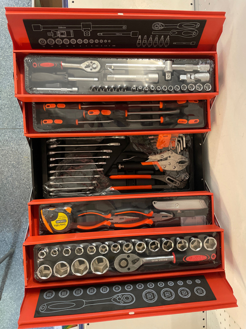 Набор (85 предмета) инструментов "КУЗЬМИЧ" чемодан (1 шт) **