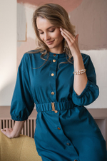 51386 Платье женское (морская волна)