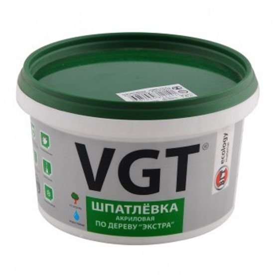 Шпатлевка по дереву VGT белая 0,3кг