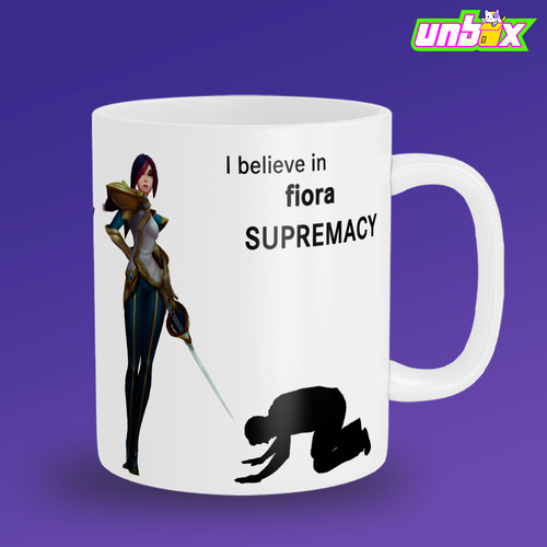 Кружка Fiora supremacy Фиора League Of Legends Лига Легенд