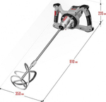 Миксер-дрель ЗУБР МР-1400-2