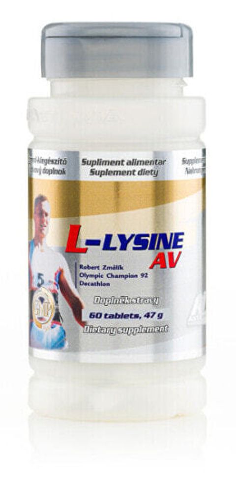 Для мышц и суставов L-lysine AV 60 tablets