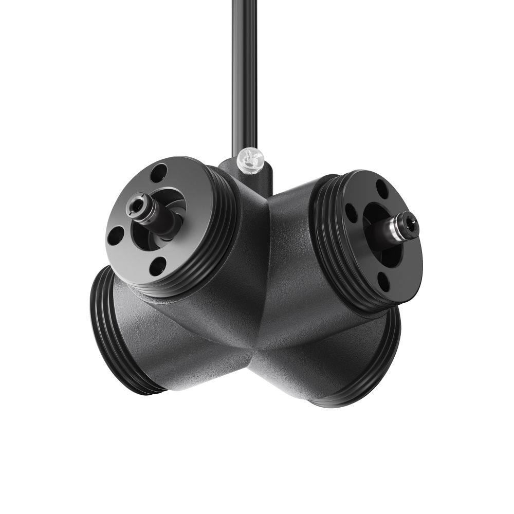 Х-образный вертикальный коннектор для системы с вводом питания Maytoni   CA017TX-P-B