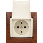 Рамка 1 пост тонированное дерево Valena Classic LEGRAND