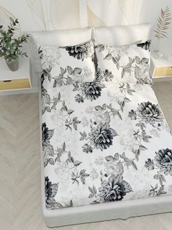 Постельное белье Simple House "Klaten" 2-спальный  Наволочка 50х70 см 2 шт  Простынь  240х215 см  Пододеяльник 175х215 см