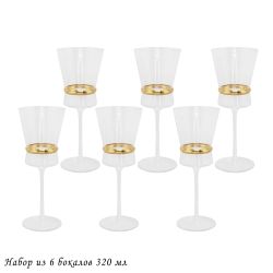 Lenardi 121-032 Набор из 6 бокалов 320мл OLIMP в под.уп.(х4)Стекло