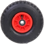 Колесо к тачке 10» 3,00-4 (ось 20мм) пневмо