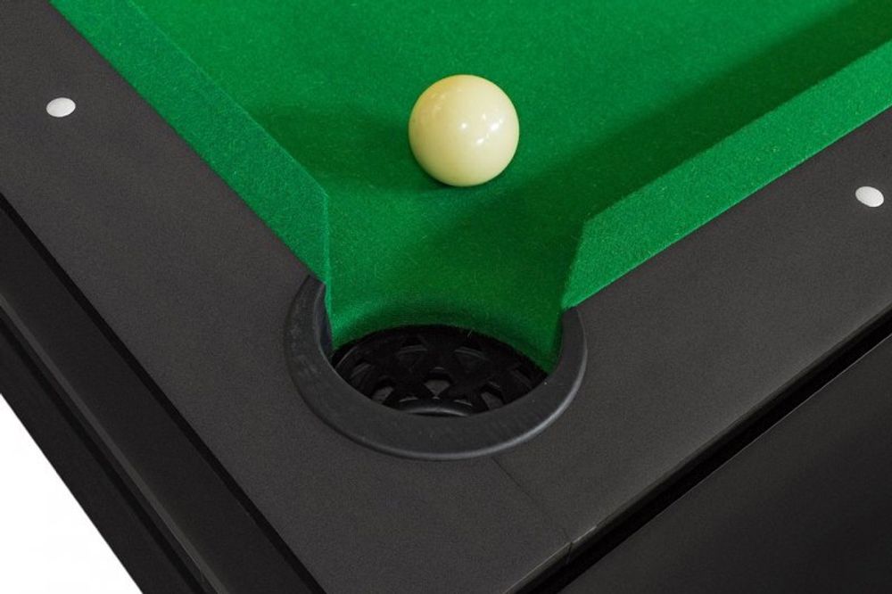 Игровой стол - трансформер (бильярд, аэрохоккей, настольный теннис) "Twister" (черный)