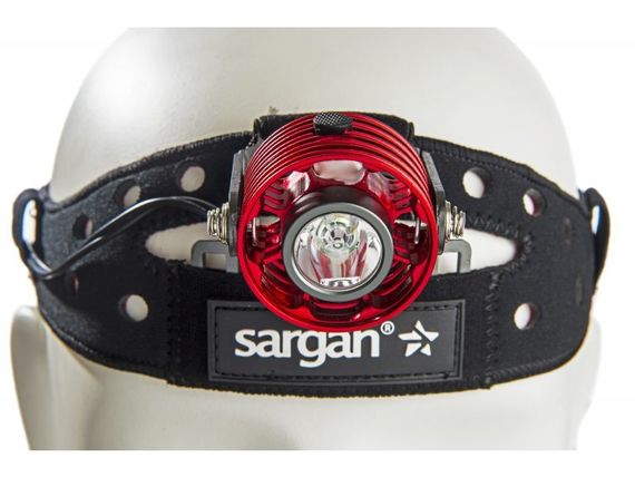 Фонарь налобный Sargan Бластер 700 lm с блоком на 3 аккумулятора
