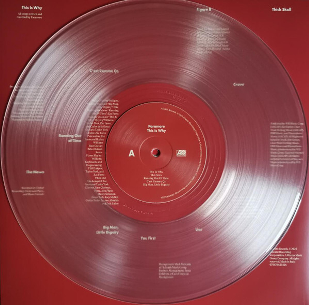 Paramore / This Is Why (Clear Vinyl)(LP)