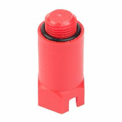 Заглушка Motusline длинная 1/2 пластиковая, красный (130)
