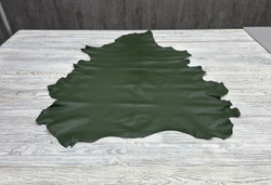 Poncho Lux Tropical Green (1,1-1,3 мм), цв. Зеленый, натуральная кожа козы