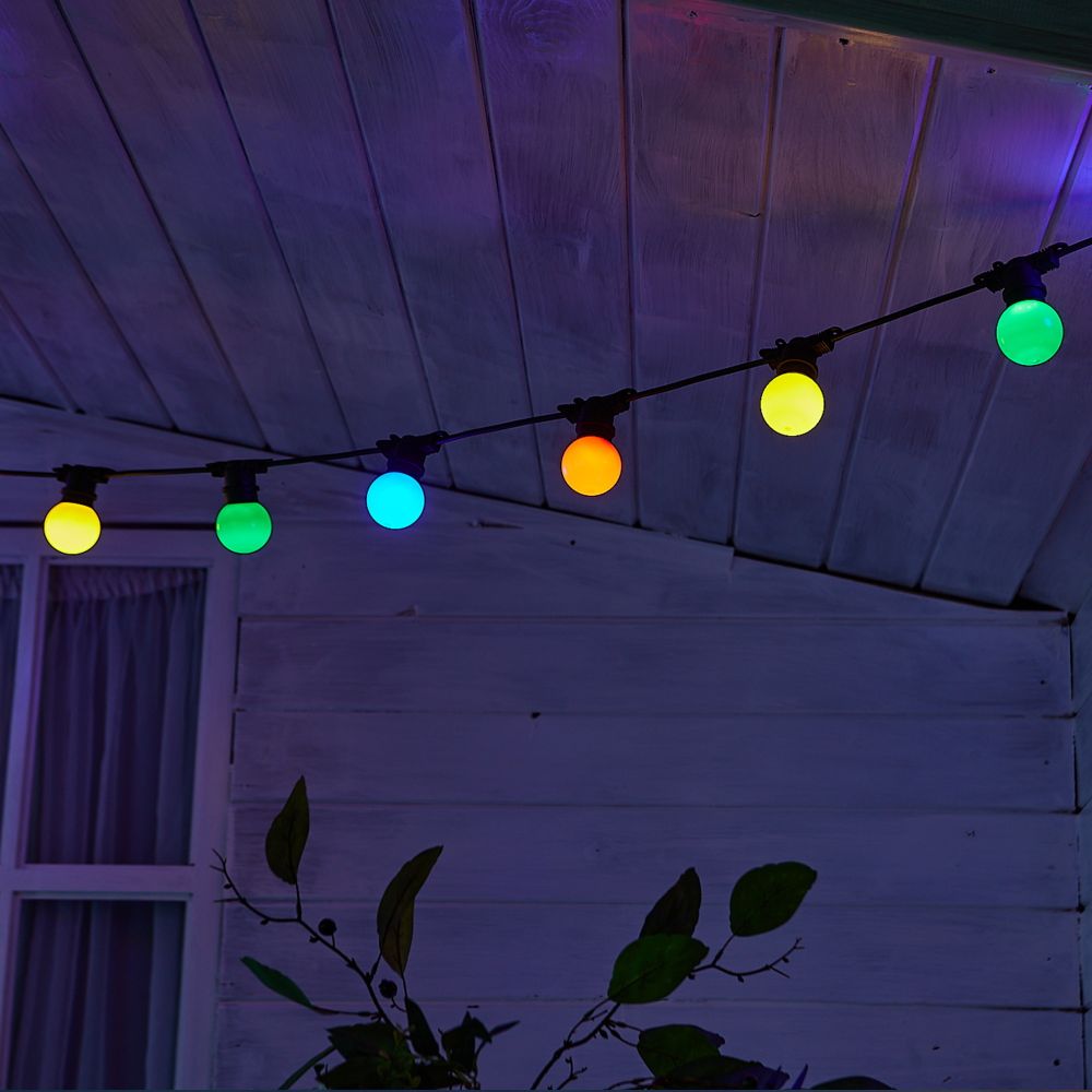 UDL-K120 200-E27-100M IP65 BLACK BELT-LIGHT Гирлянда Белт-лайт. 100 м + 1.5м сетевой шнур. 200 патронов E27. шаг 50см. Чёрная. TM Uniel.