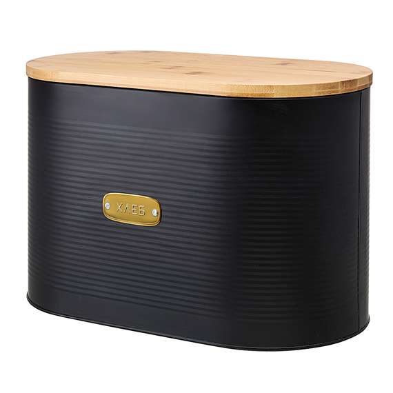 Хлебница irmel, 33,5х17,6х21,5 см, графит