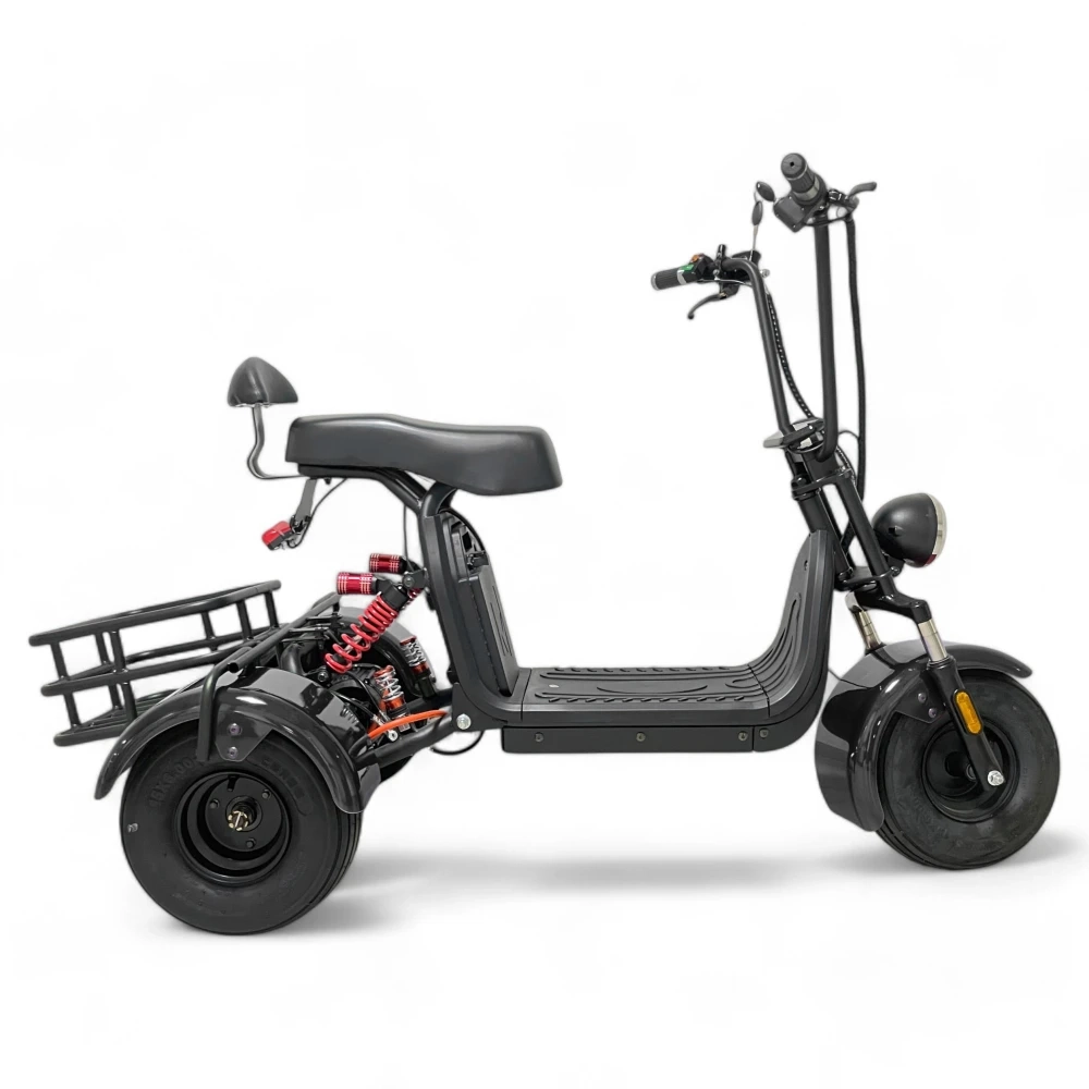 Электротрицикл CityCoco X5 trike mini черный