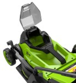 Газонокосилка аккумуляторная GREENWORKS 2520607UA 24V, 33 см, бесщеточная, c 1хАКБ 2Ач