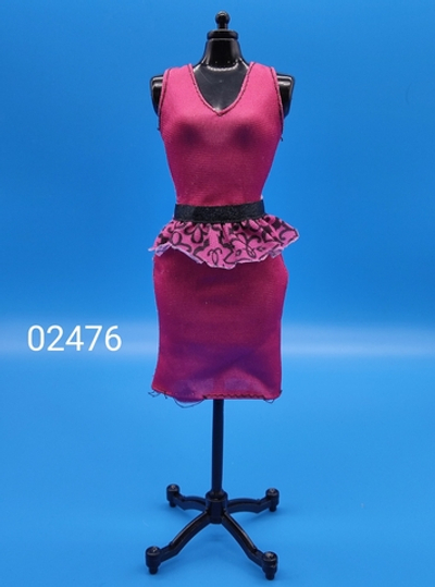 Одежда для куклы Барби винтаж платье 02476