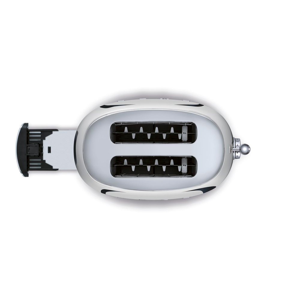 Тостер Smeg Стиль 50-х годов для 2 тостов хром Италия детали