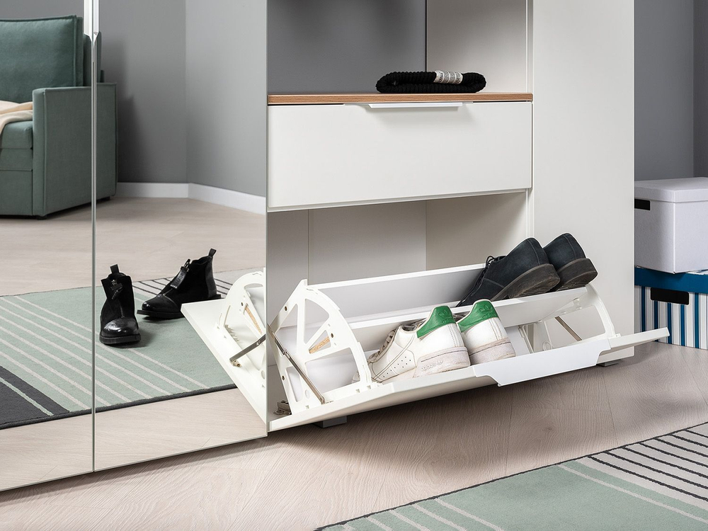 Прихожая Октава 1 Серый графит/Дуб Вотан