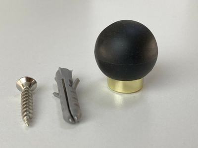 Ограничитель ARCHIE-LONGO A003 A шарик. золото настенный