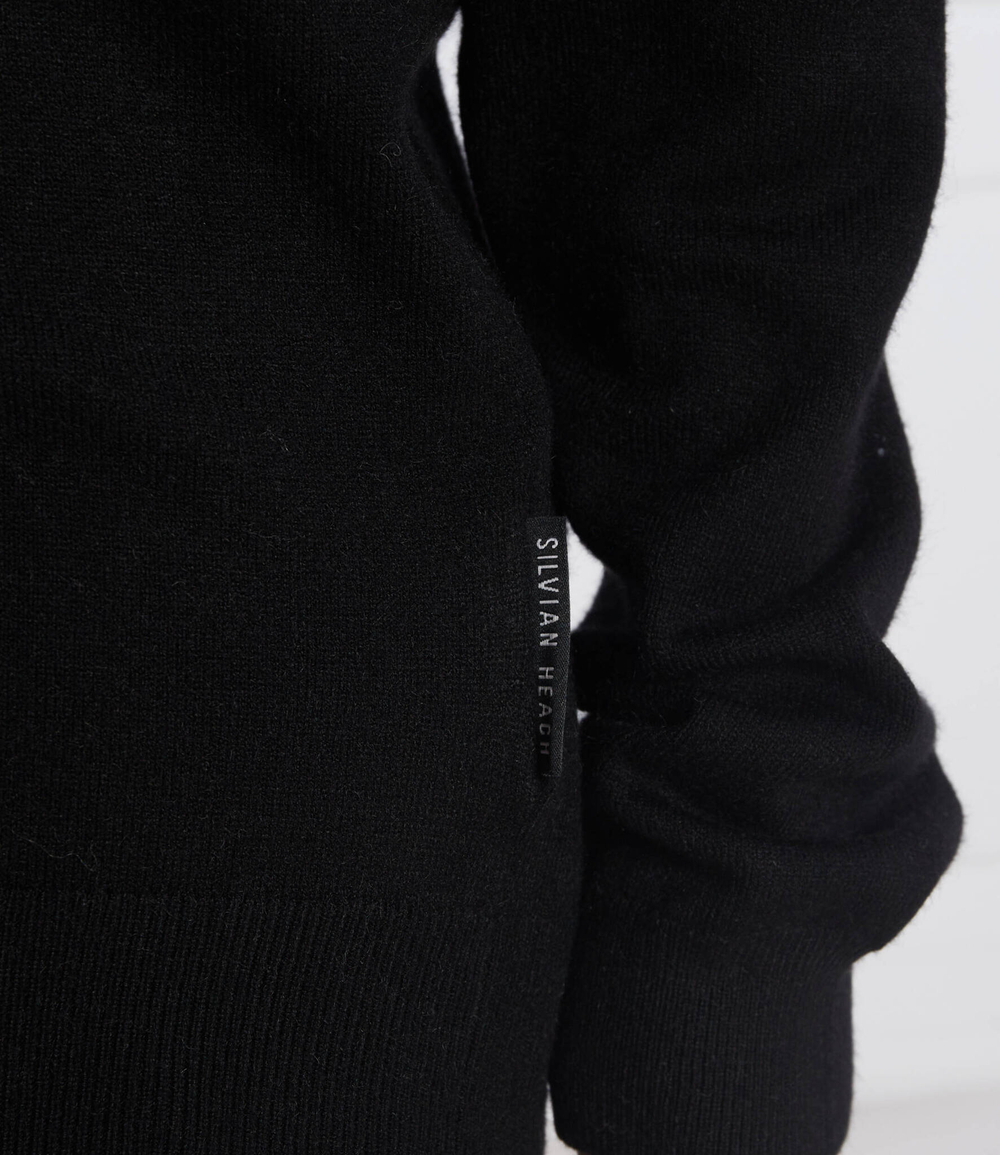 Худи Silvian Heach - черный(PGA22103MA)