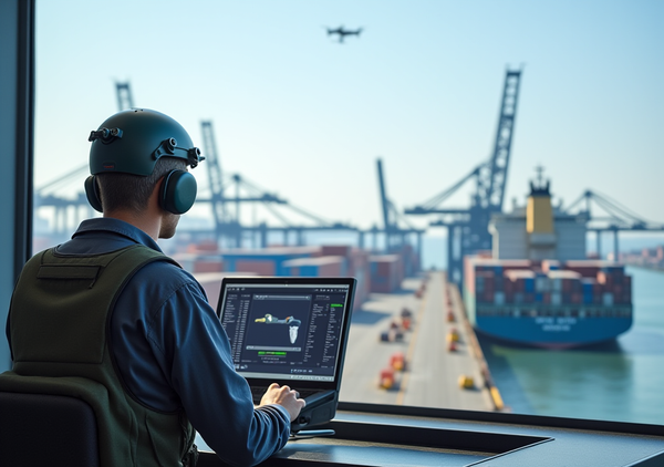 Эксплуатация детекторов БПЛА  в условиях морского порта