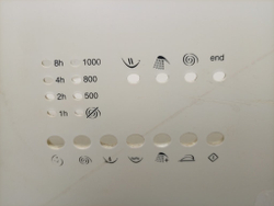 FL105S кт50 Лицевая панель стиральной машины Ardo FL 105 S б/у