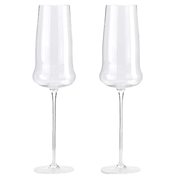 Набор бокалов для шампанского в подарочной упаковке sense, 360 мл, 2 шт.