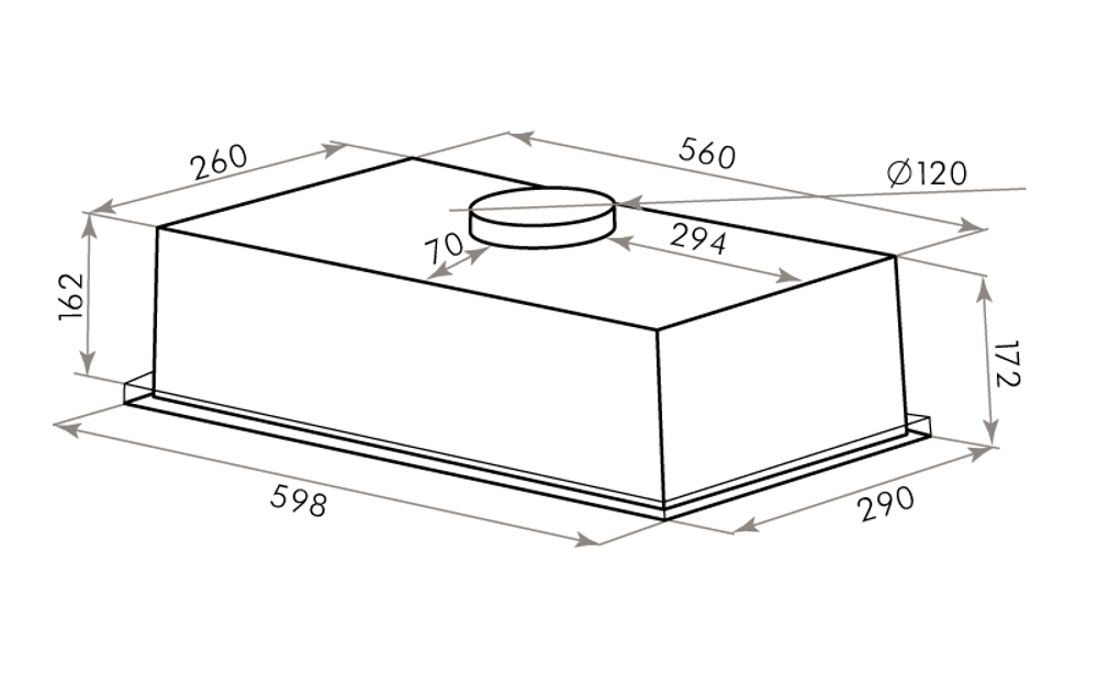 Кухонная вытяжка MAUNFELD Box Push 60 белый фото 13