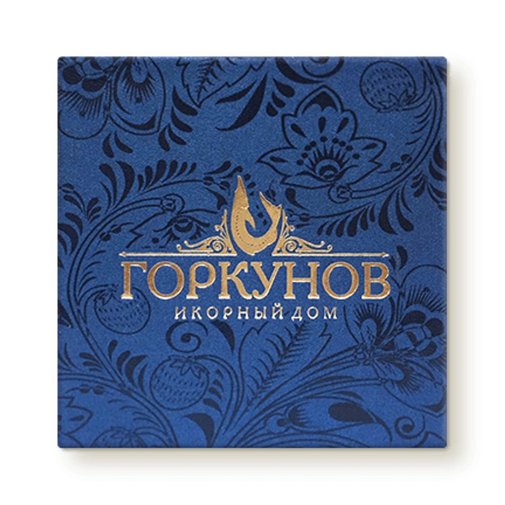 Подарочный набор с чёрной икрой, 125г