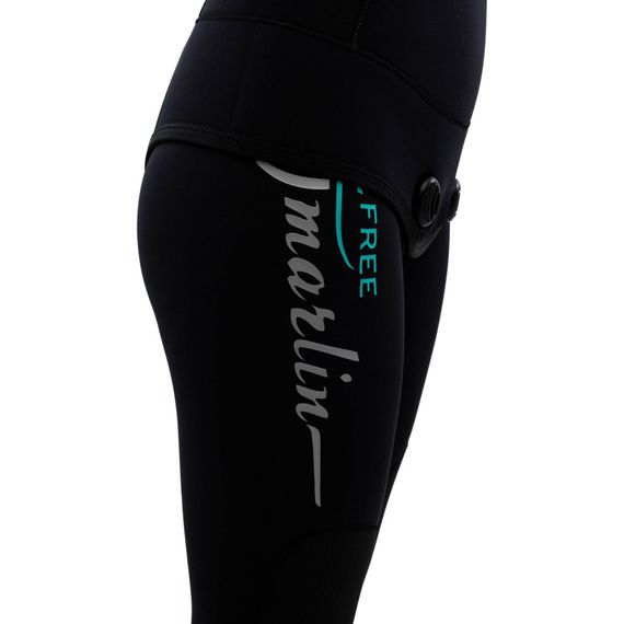 Гидрокостюм для фридайвинга женский Marlin Free Lady Black 3 мм